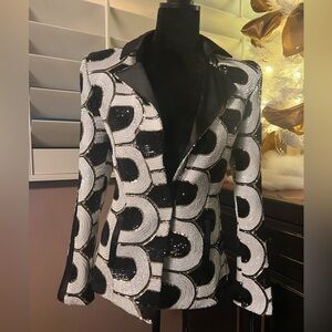 ZHIVAGO sequined jacket size 4